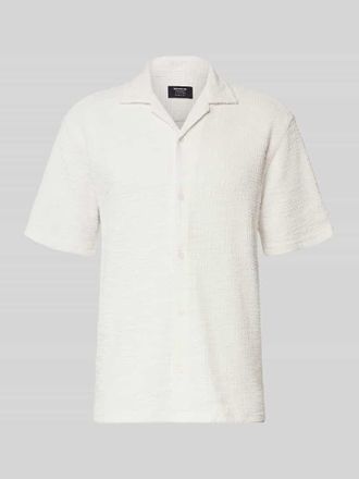 Mc Neal Regular Fit Freizeithemd mit Strukturmuster in Ecru, Gr&ouml;&szlig;e XXL