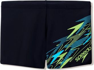 Speedo Medley Logo Aquashort Badehose f&uuml;r Herren | blau