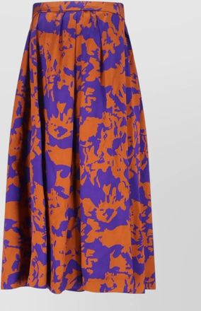 Dries Van Noten midi pleated skirt