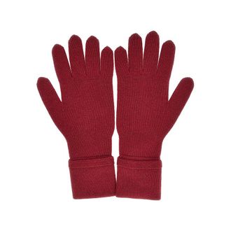 Emporio Armani Wool gloves with Eagle embroidery Woman S