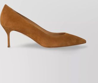 Aquazzura pointed toe suede stiletto pumps