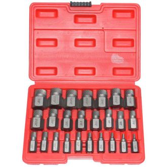 OEM 25 Piezas De Extractores De Tornillos Rotos Y Da&ntilde;ados, Extractores De Pernos Prisioneros, Extractores De Giro A La Izquierda Para Todas Sus Reparacion