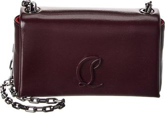 Christian Louboutin Loubi54 Leather Wallet On Chain