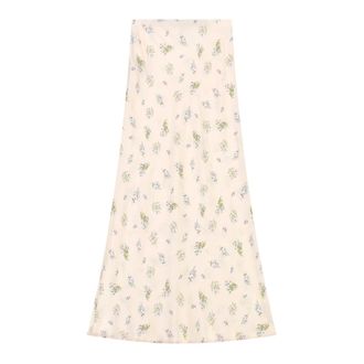 Imperial Midi Skirts, female, Beige, Size: XS Gonna