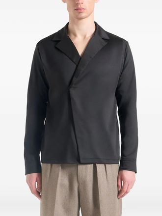 Mani&egrave;re De Voir Camicia Alban doppiopetto - Nero
