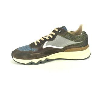 Floris Van Bommel D.Bruin Combi Runner N. - Heren - Schoenen - Veelkleurig - Maat: 40 1/2 EU