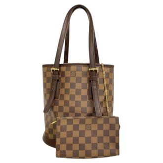 Louis Vuitton Pre-owned Bucket Bags, female, Brown, Size: ONE SIZE Pre-owned Vintage Tote Bag