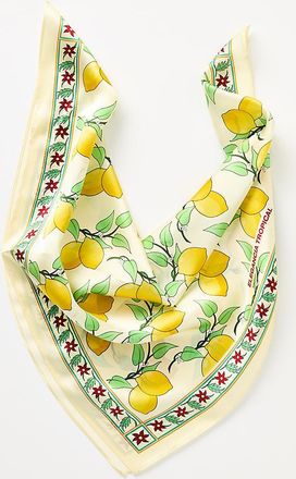 Elegancia Tropical Hats Citrus Bloom Silk Scarf