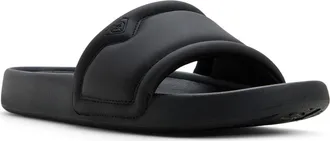 Roxy Beach Slide Sandal in Black at Nordstrom, Size 10