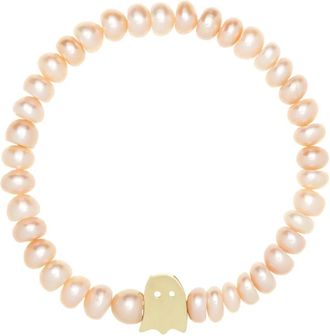 Aliita Fantasma Bold Onion Pearl Bracelet - Dames - Armbanden - Geel - ONE Size - Accessoires