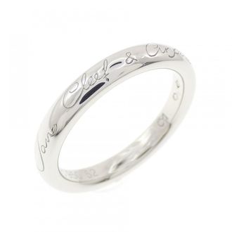 Van Cleef & Arpels Platinum 950 Band Ring (Pre-Owned)