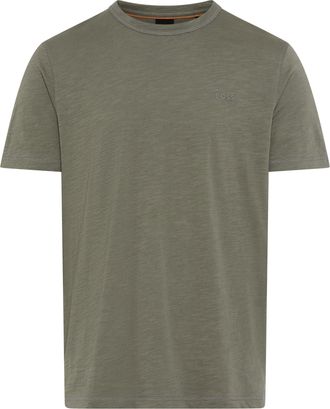 Boss Orange by Hugo Boss T-Shirt BOSS ORANGE Tegood, Herren, Gr. 4XL, open grau076, Single Jersey, Obermaterial: 100% Baumwolle, regular fit normal, Rundhals, eingesetzt einge