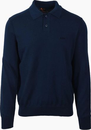 HUGO BOSS Mens Boss Orange ASAC POLO OPAL BLUE - Size: 42