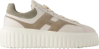 Hogan H-Stripes Sneakers - Dames - Sneakers - Veelkleurig - 38 1/2 EU - Leer - Schoenen