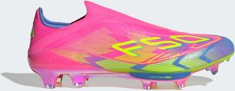 adidas adidas Performance Unisex F50+ Firm Ground Boots - Pink - Size UK 12