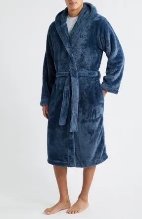 UGG Beckett Fleece Hooded Robe in Dwv at Nordstrom Rack, Size Medium/large