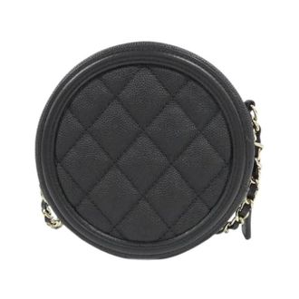 Chanel Pre-owned Vintage Schoudertas - Dames - Pre-owned - Zwart - Maat: ONE Size Leer