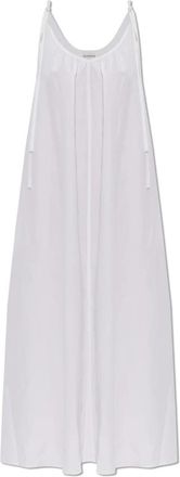 Anine Bing Flora Dress - Dames - Maxi kleedjes - Wit - M - Linnen - Kleedjes