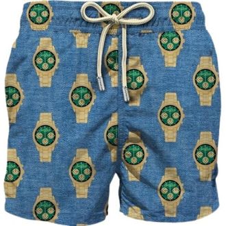 MC2 Saint Barth Hombre, Trajes de baño, Azul, Talla: S