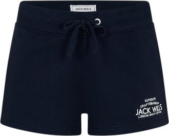Jack Wills Dames-sweatshorts met logo (Marine)