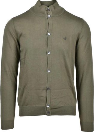 Brooksfield Vest - Heren - Vesten - Groen - M - Katoen - Truien & Vesten