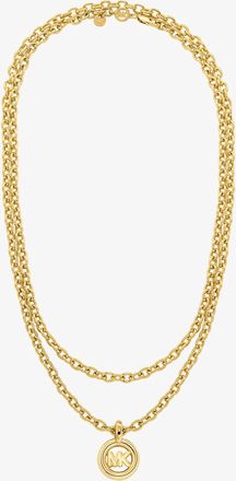 Michael Kors MK Pop Charm Chain-Link Necklace
