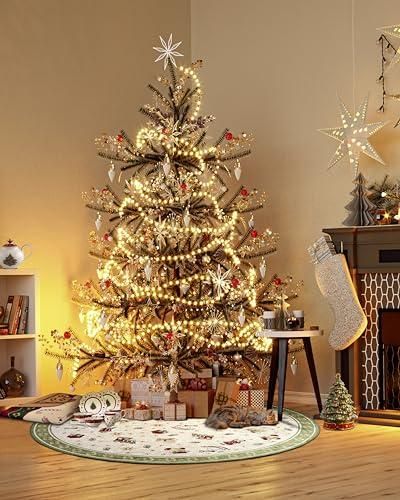 Villeroy & Boch Design Teppich Nostalgic Shine Rund - Toys Delight - Christbaum Decke, Weihnachten Tannenbaum & Weihnachtsbaum für Wohnzimmer, Schlafzimmer, Esszimmer ab 98,61 €