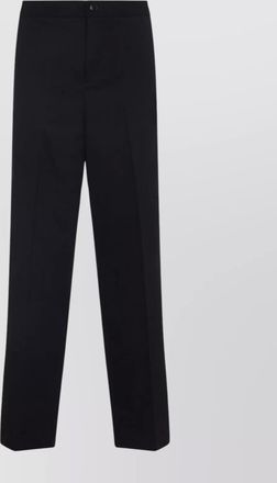 Casablanca cotton straight-leg chino trousers
