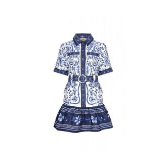 Farm Rio Farm RIO - Dresses > Day Dresses > Short Dresses - female - FARM Rio - Short Dresses - Blue - M - Dresses