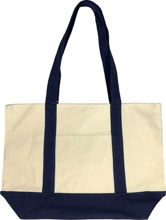 Generic Canvas Tote Bag - Large Foldable Organizer with Handle, Compact Reusable Canvas Shopping, Beach, Travel, Work, School, Gym, Market Bag for Women, Men,