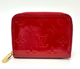 Louis Vuitton Pomme Damour Monogram Vernis Coin Purse/Coin Case (Pre-Owned)