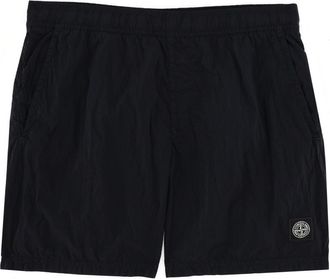 Stone Island Badeanzug mit Logo-Aufn&auml;her