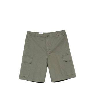 Carhartt Work in Progress Carhartt Wip, Casual Shorts, male, Green, Size: XL Bedspreads