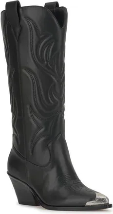 Jessica Simpson Zuliena Western Boot in Black 05 at Nordstrom, Size 7.5
