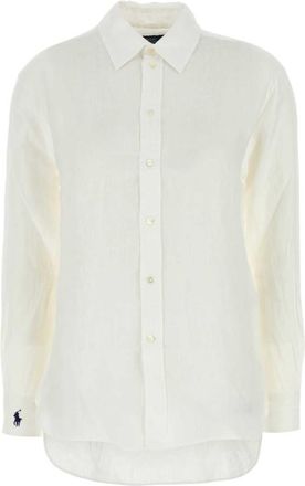 Ralph Lauren White Long-Sleeve Shirt