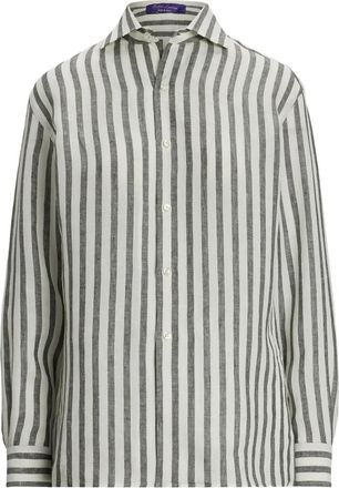 Ralph Lauren Collection Gestreept blouse - Groen