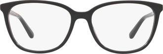 Michael Kors 55m Cat Eye Optical Glasses in Black at Nordstrom