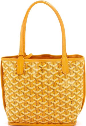 Goyard Anjou Reversible Tote Coated Canvas Mini