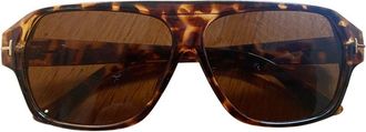 Tom Ford Tortoiseshell Aviator Sunglasses