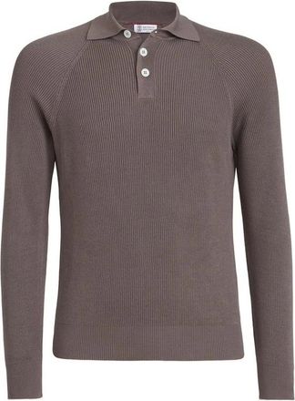 Brunello Cucinelli Buttoned Polo Shirt