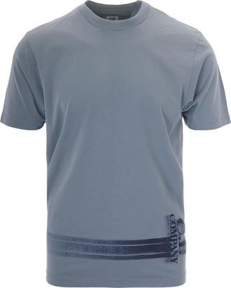C.P. Company Light Blue Graphic T-Shirt