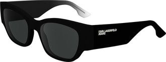 Karl Lagerfeld KLJ6168S 001 Mens Sunglasses Black Size 52
