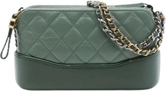 Chanel Borsa Pre-owned Crossbody - - Pre-owned - Donna - Verde - ONE SIZE