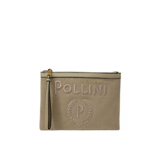Pollini Clutches, female, Brown, Size: ONE SIZE Pouch Capri
