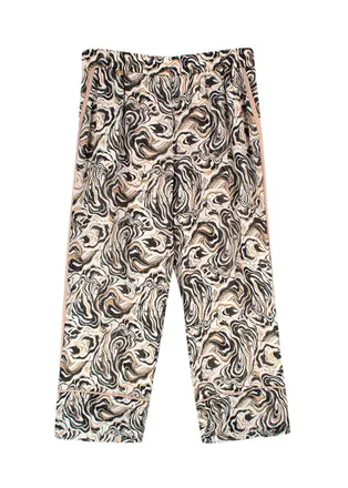 Diane Von F&uuml;rstenberg Diane Von Furstenberg Printed Relaxed Trousers Size XL