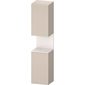 Duravit Qatego Armario Alto, Puerta Bisagra Derecha, - Duravit