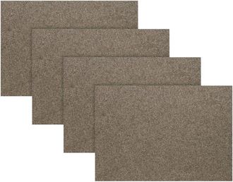 Fortessa Set Of 4 Loft Rectangle Felt Placemats