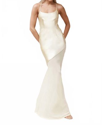 Runaway The Label Samani Maxi Dress In Lemon