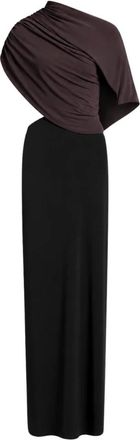 Alberta Ferretti Gown - Dames - Avondkleed - Zwart - S - Kleedjes