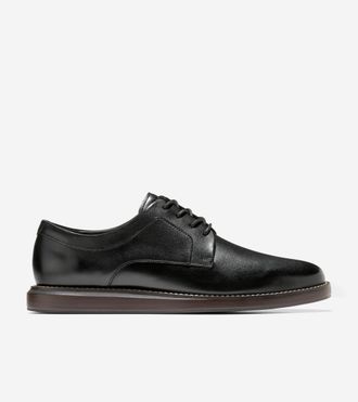 Cole Haan Mens Grand Neoclassic Plain Toe Oxford Shoes - Black Size 7.5
